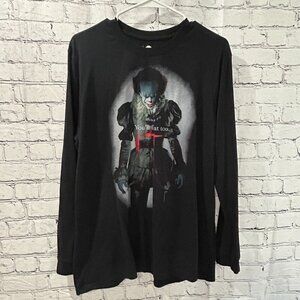 Men’s Warner Brother’s “It” Pennywise long sleeved tee Size XL